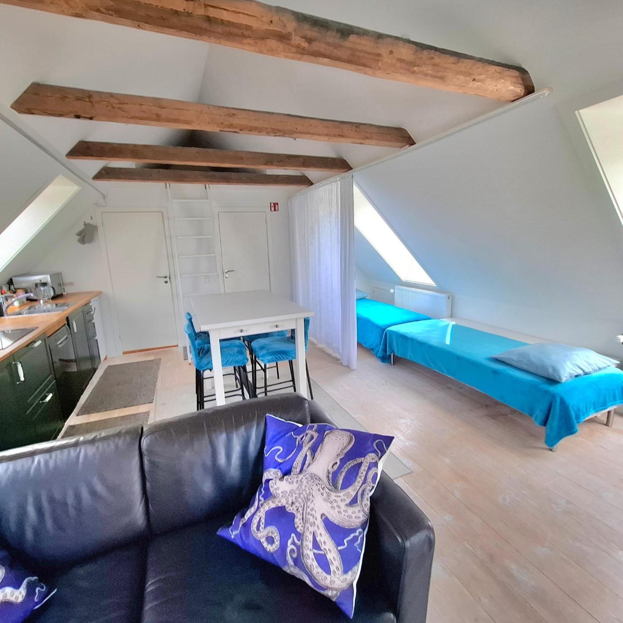 The 'Loft' Apartment- "Den Gule Svane" Guest House - Near Ronne & Beach Zewnętrze zdjęcie